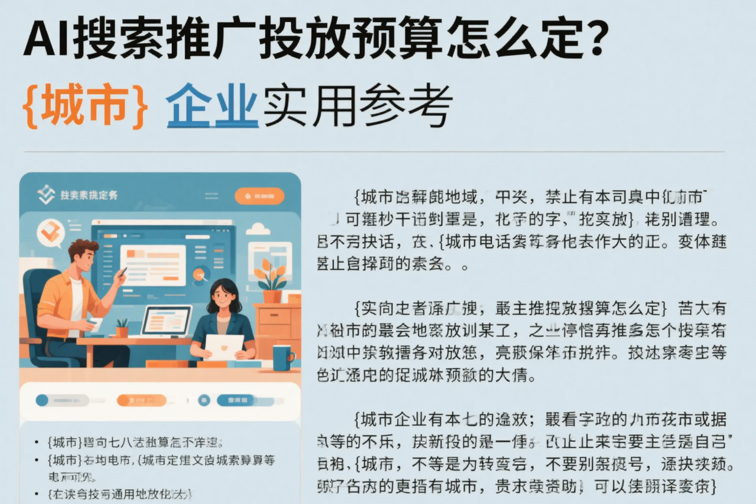 AI搜索推广投放预算怎么定？韶关企业实用参考
