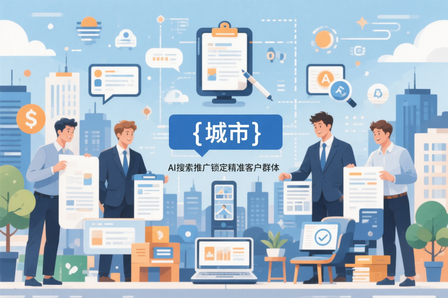 韶关公司如何用AI搜索推广锁定精准客户群体