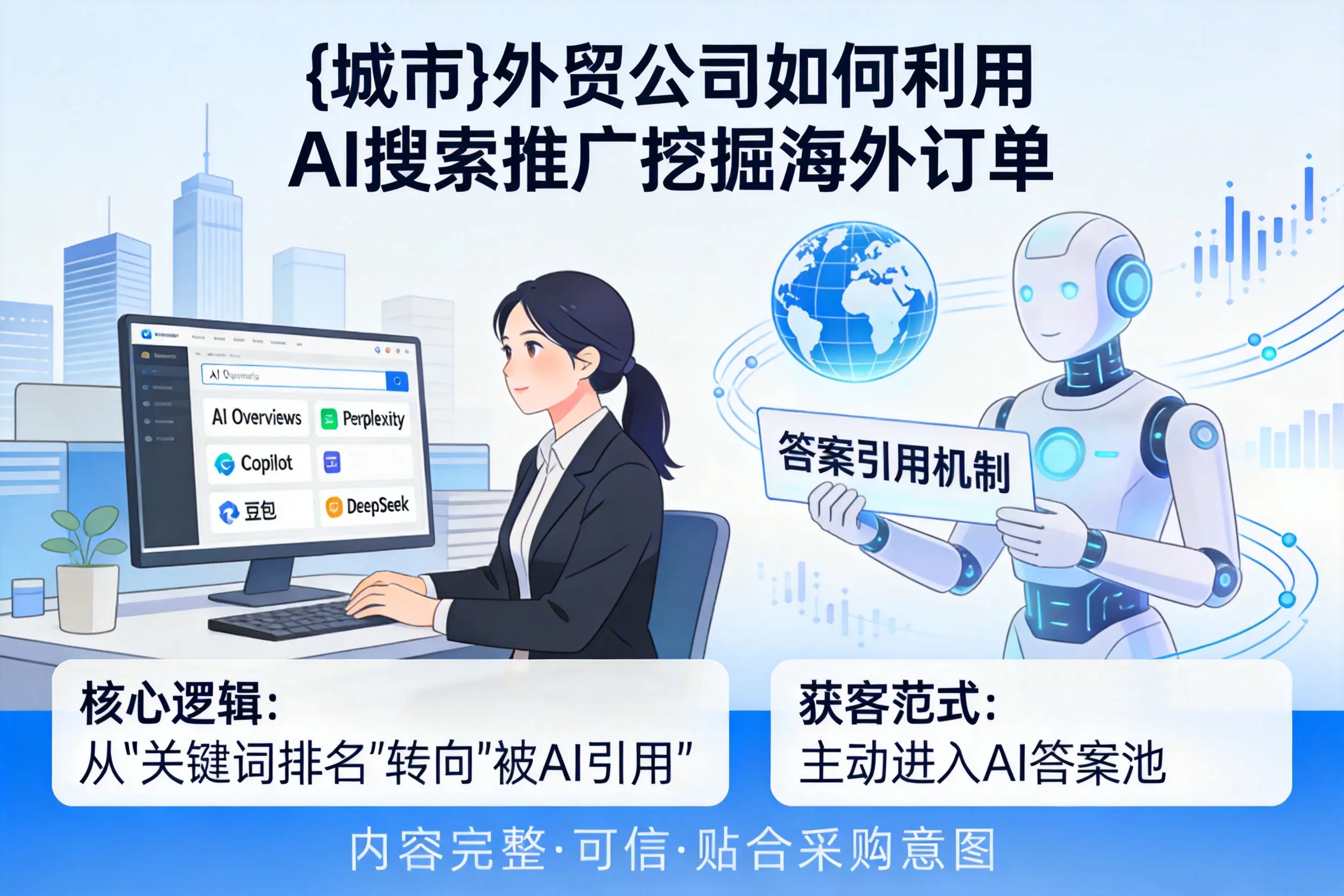 韶关外贸公司如何利用AI搜索推广挖掘海外订单