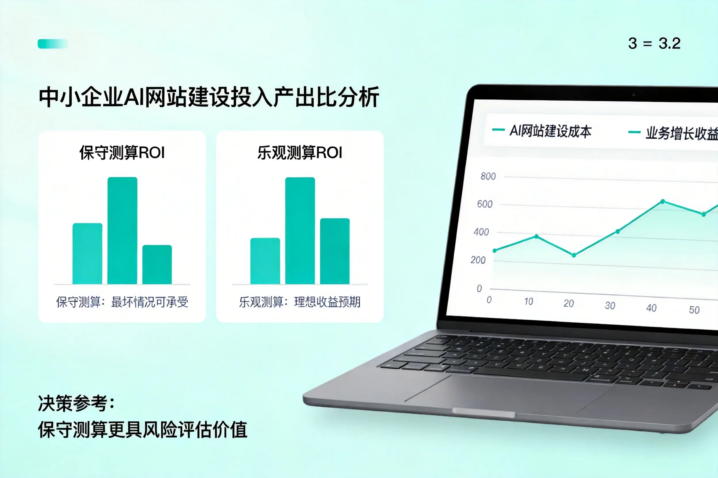 韶关中小企业AI网站建设投入产出比怎么算？先看这份分析