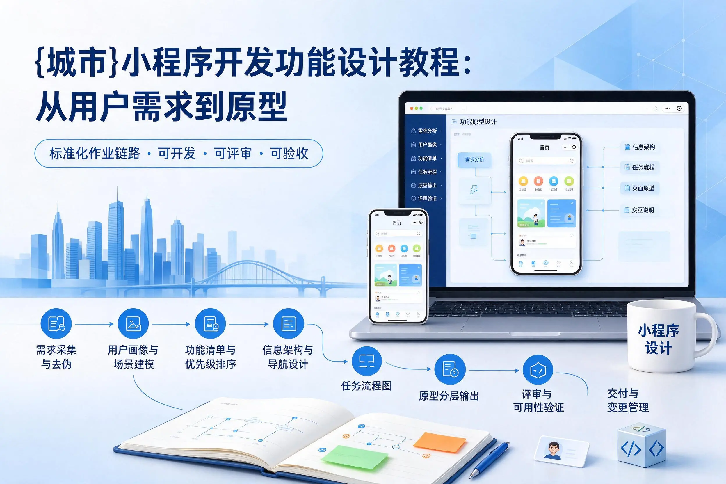 韶关小程序开发功能设计教程：从用户需求到原型